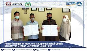 Sebab, tahun ini diperkirakan panen kopi dunia turun. Penandatanganan Mou Antara Koperasi Baitul Qiradh Baburayyan Dengan Ugp Universitas Gajah Putih