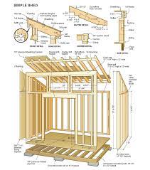 Beyond the obvious storage and good looks of this shed, it also offers two different sets of double doors. Image Detail For Free Simple Shed Plans Free Step By Step Shed Plans Wood Shed Plans Storage Shed Plans Simple Shed