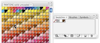 Pantone colors are numbered, making it easy to identify a frequently used color, whether for corporate identity or for ease of use, when searching for a specific color. Using Pantone Swatches In Illustrator