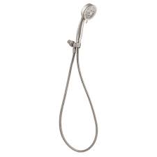 Caldwell Spot Resist Brushed Nickel Handheld Shower 26015srn Moen In 2020 Hand Held Shower Handheld Shower Head Moen