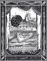 My Hubby Keeps Informing Me That I Am So Much Like The Princess And The Pea I Think This Is Ever So Fun Fairytale Art Princess And The Pea Art