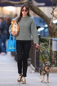 Dakota Johnson Wearing Isabel Marant Etoile Bart Leopard Print Calf Hair Sneakers Roger Vivier Mademoiselle De La Frange Ba Roger Vivier Vivier Dakota Johnson