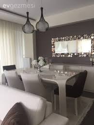 Derya Hanimin Modern Cizgide Sade Ve Goz Alici Evi Ev Gezmesi Living Room Decor Modern Dining Room Console Glam Living Room Decor