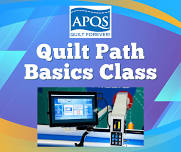 APQS Quilt Path Basics Class in Carroll, IA