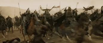 You are missing the point that the army of ghostly oathbreakers destroyed the fleet of the they go to mordor to get killed. Tell Me A Tale Great Or Small Armies Of Middle Earth Sbg Minas Tirith In The Middle Earth Strategy Battle Game