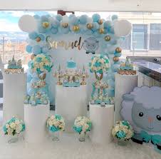 Melissa Betancourt On Instagram Bautizo Samuel Baptismdecor Bautizo Festainfantil Fi Baby Shower Balloons Decoracion Baby Shower Baby Shower Decorations