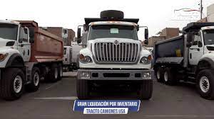 Gran Liquidacion De Tracto Camiones Usa Youtube