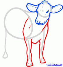 How To Draw Cattle Step By Step Farm Animals Animals Free Animal Drawings Cool Drawings Animal Art