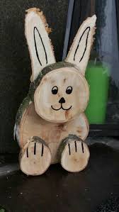 Iz Dereva Ostern Basteln Holz Ostern Hasen Basteln Holzdeko Basteln