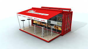 Hot Box Mobile Restaurant Kitchen