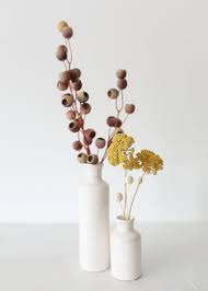 Pack Of 12 Dried Natural Coastal Yarrow Achillea Country Wedding Flowers Yarrow Fall Flowers