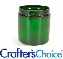 04 oz Green Basic Plastic Jar - 58/400(1 Jars)