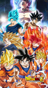Goku Ultra Instinct All Forms Dragon Ball Super Sangoku Personnages De Dragon Ball Anime