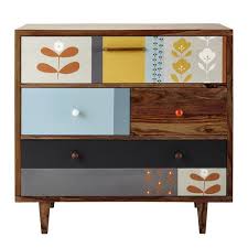 Commode Vintage En Bois De Sheesham L 94 Cm Wallpaper Maisons Du Monde Mobili Mobili Dipinti Comodini Dipinti