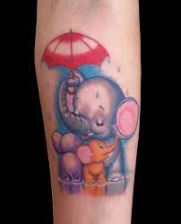 Marc Durrant Tattoo Elephant Family Tattoo Elephant Tattoos Watercolor Elephant Tattoos
