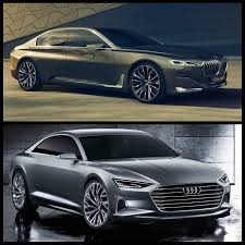 Photo Comparison Audi Prologue Concept Vs Bmw Vision Future Luxury Bmw Audi Luxury