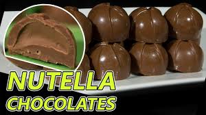 Molded chocolates make a nice dessert as well as a great gift for holidays, birthdays, and other special occasions. Nutella Filled Milk Chocolates Recipe Silicone Mold Youtube