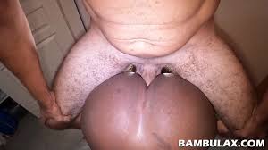 Free POV doggy anal bang and cum in booty, with a large white schlong and a  ebony ass Porn Video - Ebony 8