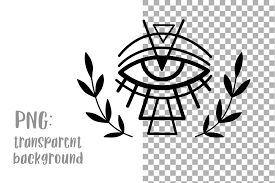 Download Boho Svg Logo Cricut Designs Witchcraft Svg Witchy Eye Tattoo Design By Green Wolf Art Thehungryjpeg Com