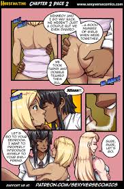 Housemating Chapter 2 Page 2 - NSFW Lesbian Futanari Webcomic