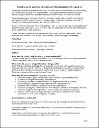 Accomplishments On Resume Examples Lebenslauf Beispiele Lebenslauf