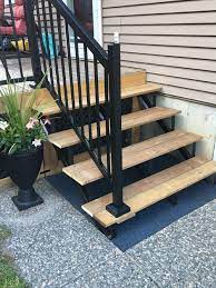 Stair Rail Kit With Standard Picket Peak Products Canada