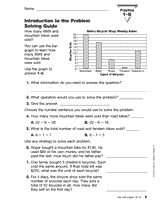 3rd Grade 4th 5th Bar Graph And Word Problems Printable Teachervision Com 1 Teks B Solve One And Tw Word Problems Bar Graphs Word Problem Worksheets