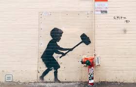 Thanks to full colour black's little legal victory, the company now have jurisdiction to replicate all of banksy's artworks on their products, with the court. Nobody Knows The True Identity Of Banksy The Famous Graffiti Artist