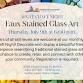 Adult Craft Night: Faux Stained Glass Art