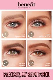 Precisely My Brow Pencil Ultra Fine Shape Define Benefit Cosmetics Sephora Waterproof Eyebrow Pencil Brow Pencils Brow Makeup