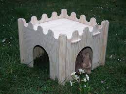 Online kaninchenhaus spiele und vieles mehr! Praktisches Grosses Hasen Zwerg Kaninchen Haus Zerlegbar Kaninchenburg Aus Holz Cnc Holzwelt