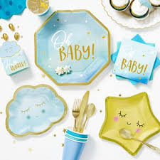 When looking to throw a party that will be memorable, one needs several main elements to set the mood off. Baby Shower Themes Tableware Party City