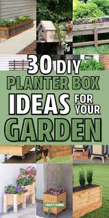 30 Best Diy Planter Box Ideas And Tutorials For 2020 Crazy Laura Diy Planters Perennial Garden Design Diy Raised Garden