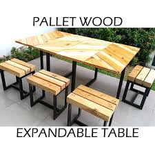 Pallet Wood Table With Hand Held Tools Pallet Furniture Outdoor Diy Outdoor Table Wood Pallets