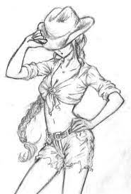 See more ideas about anime, anime drawings, anime girl. Cute Cowgirl Drawings