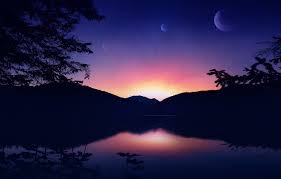 Roosa, who had been a smoke jumper, was contacted by ed cliff, the chief of the forest service at the time, with the idea of taking the seeds along. Wallpaper Sunset Water Reflection Mountains Lake Trees The Moon Silhouette Moon Art Satellite Water Sunset Mountains Rendering Rendering Images For Desktop Section Rendering Download