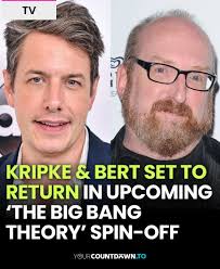 Theoretical physicist Barry Kripke and geologist Bert Kibbler are set to  return in the new currently untitled #TheBigBangTheory spin-off show  centered around Stuart & Denise.