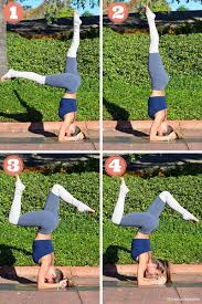 Headstand Transitions A Step By Step Tutorial The Journey Junkie Headstand Yoga Headstand Poses How To Do Yoga