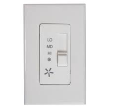 Capacitive controls located in the fan housing, generally 3 speed. Multiple Ceiling Fan Slide Speed Control Switch The Tropical Fan Company