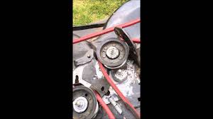 I disassembled, cleaned and adjusted the brake. How To Install Drive Belt On A Craftsman Gt5000 917 275971 Fixya