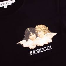 If you have any questions , please contact to me, thank you. Fiorucci Black New Angels T Shirt Artifacts Apparel