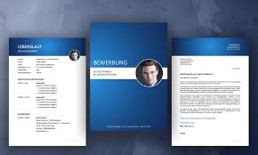 Bewerbung Muster Blau Meinebewerbung Net