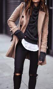 And please remember that the trick to looking stylish anytime, anywhere is learning to master the skill to combine colors properly. 20 Ideas Ebook Black Ripped Jeans Fashion Fall Outfits