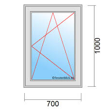 Fenster 70x100 Cm Gunstig Online Kaufen Fensterblick De