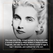 How The Richest Woman In America Completely Self-Destructed And Died  Dirt-Poor