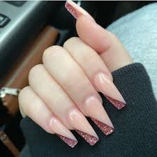 110 Gorgeous Nail Art Designs Ideas For Valentine S Day In 2020 In 2020 Pale Pink Nails Coffin Shape Nails Press On Nails