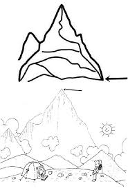 La Montagna Disegni Da Colorare Geo