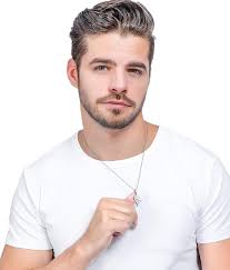 Jstyle JstylC स्टेनलेस स्टील पुरुषों महिला युगल हार दोस्ती पहेली CZ प्यार  मिलान दिल पेंडेंट, स्टेनलेस स्टील, क्यूबिक ज़िरकोनिया : Amazon.in: फैशन