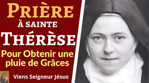 Votre demande sera en ligne tout de suite. Priere A Sainte Therese De Lisieux Priere Pour Obtenir Une Pluie De Roses Et De Graces Youtube