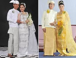 The national costume of myanmar is called longyi. Burmese Traditional Dress Fashion Dresses